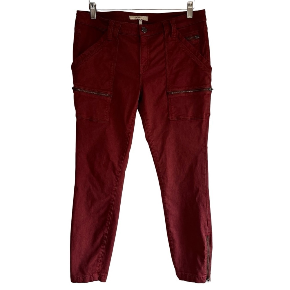 Joie Park slim fit zipper ankle cargo pants size 31 excellent condition - Picture 4 of 15